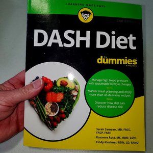 DASH Diet For Dummies Paperback Book